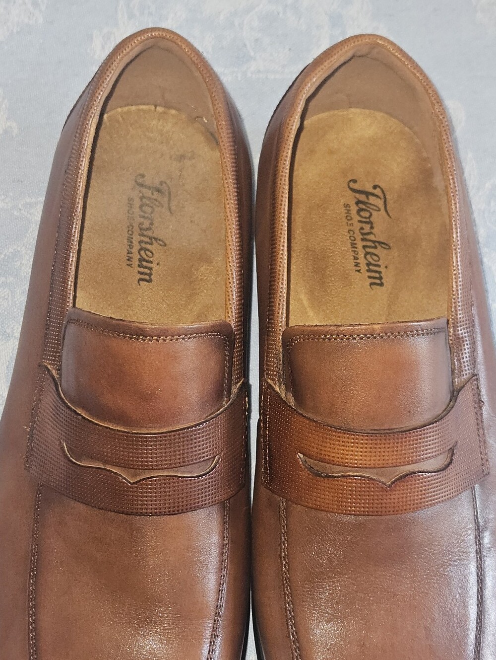 Florsheim Postino Moc Toe Penny Loafers Mens 12M - Picture 13 of 13